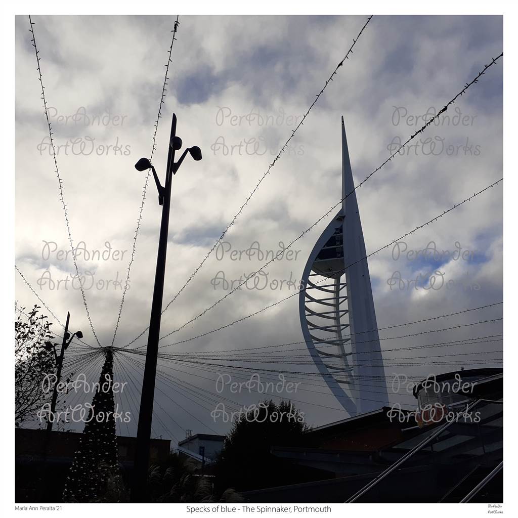 Specks of blue - The Spinnaker, Portmouth '21